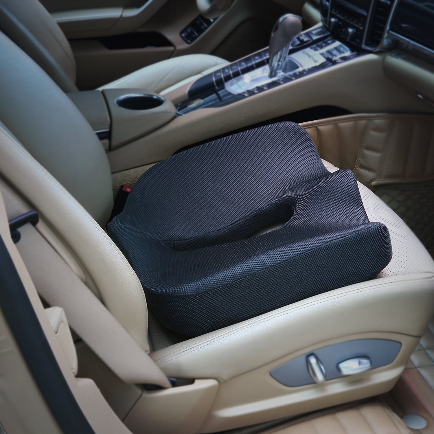 Cuscino Ergonomico Per Sedia PTylo – Antiscivolo, Rivestimento Lavabile, Per Ufficio, Casa E Auto