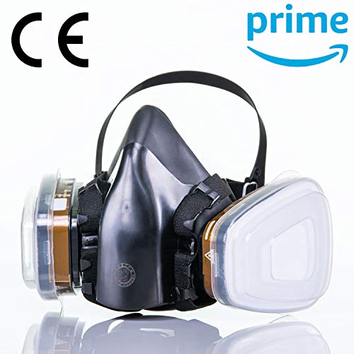 3m 4251pt respiratore per gas e vapori a semimaschera bianco 3m 4251pt respiratore per gas e vapori a semimaschera bianco