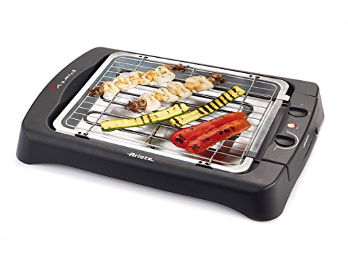 Ariete Party Grill - Griglia Elettrica 2000W Per Carne, Verdura E Pesce, Con Vassoi Raccogli Grasso - Foto 10
