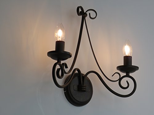 Plafoniere Rustiche Economiche : Lampade da parete rustiche economiche design