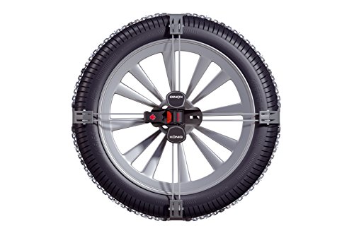 K/ÖNIG CD-9 075 Catene da Neve a tensionamento manuale 1 paio